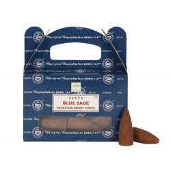 Satya Blue Sage Backflow Cones Satya Blue Sage Backflow Cones